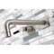 Kingston Brass KS6028DKL Wall Mount Tub Faucet, Brushed Nickel KS6028DKL - alternate 6